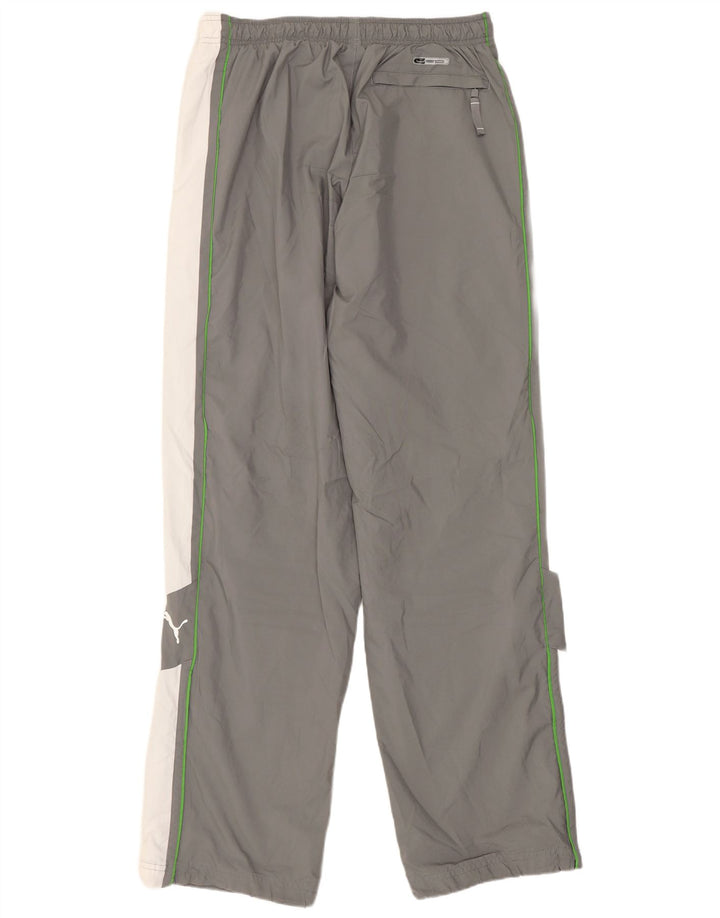 Puma Pantalon de Survêtement Homme Gris Moyen Colorblock Polyester