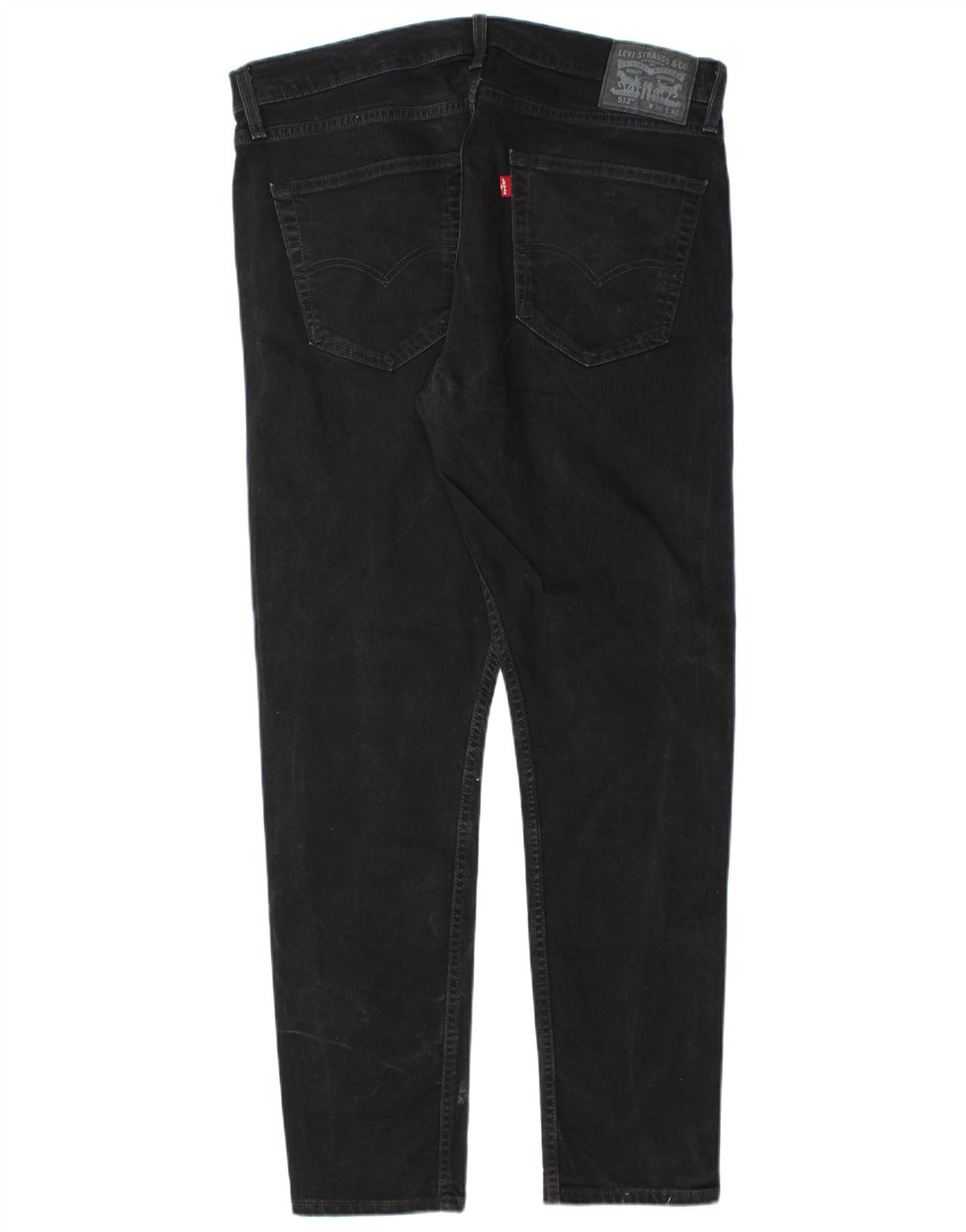 LEVI'S Jean Slim 512 Homme W36 L32 Noir Coton