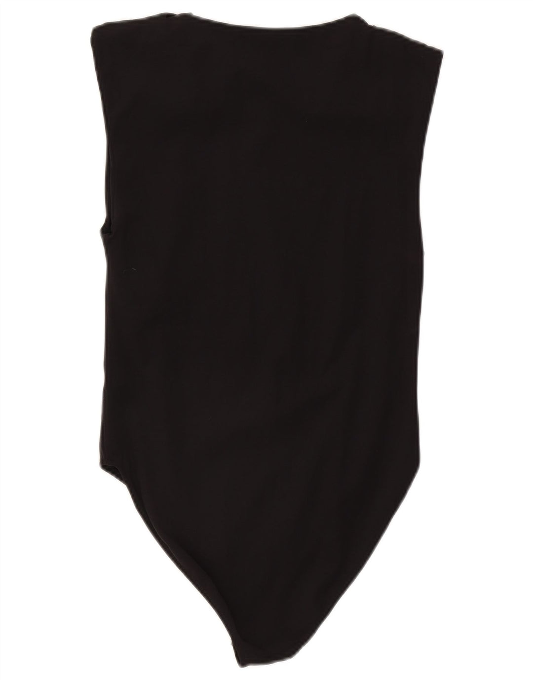 Zara Body sans manches pour femme UK 44 Large Noir Polyamide