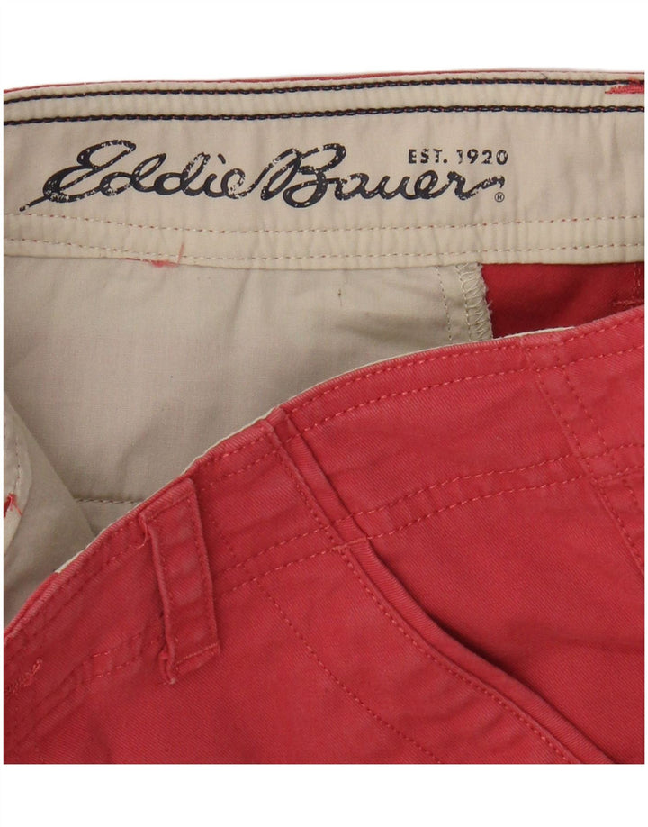 EDDIE BAUER Short Chino Femme US 2 XS W28 Coton Rose