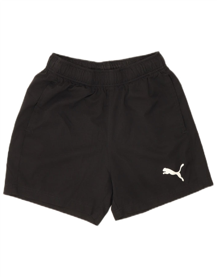 Puma Short de sport pour femme UK 4 XS Noir Polyester