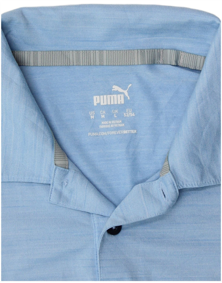PUMA Polo Homme Bleu Moyen