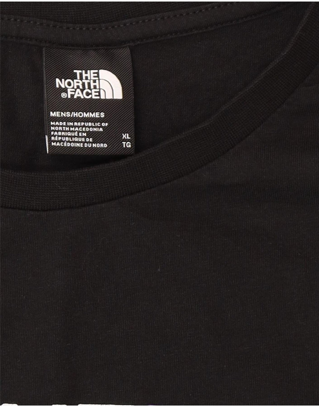 The North Face T-shirt graphique pour homme XL Noir