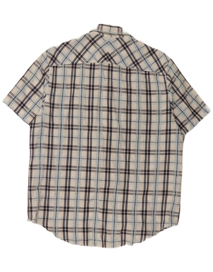 Timberland Chemise coupe régulière Earthkeepers pour hommes, grands carreaux blancs