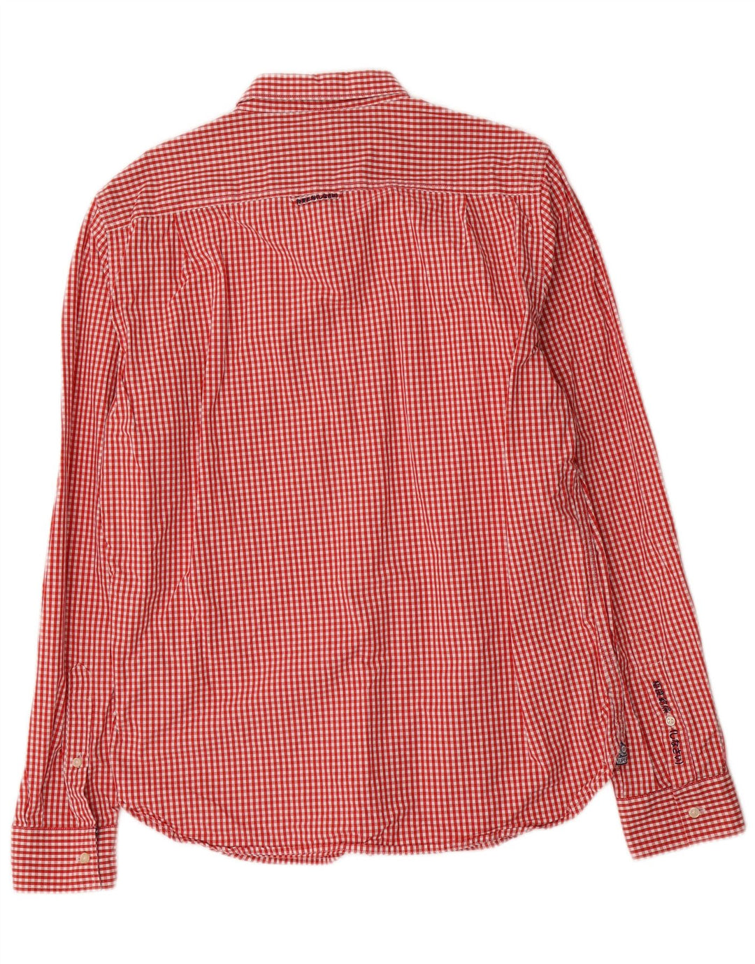 Superdry Chemise Homme XL Rouge Vichy Coton
