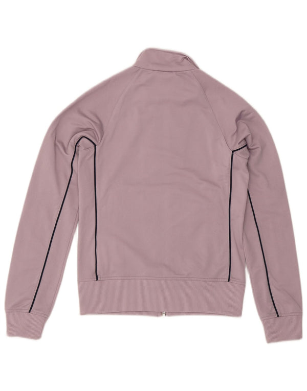 Adidas Veste de survêtement pour femme UK 10 Petit Violet Polyester
