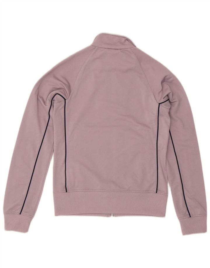 Adidas Veste de survêtement pour femme UK 10 Petit Violet Polyester