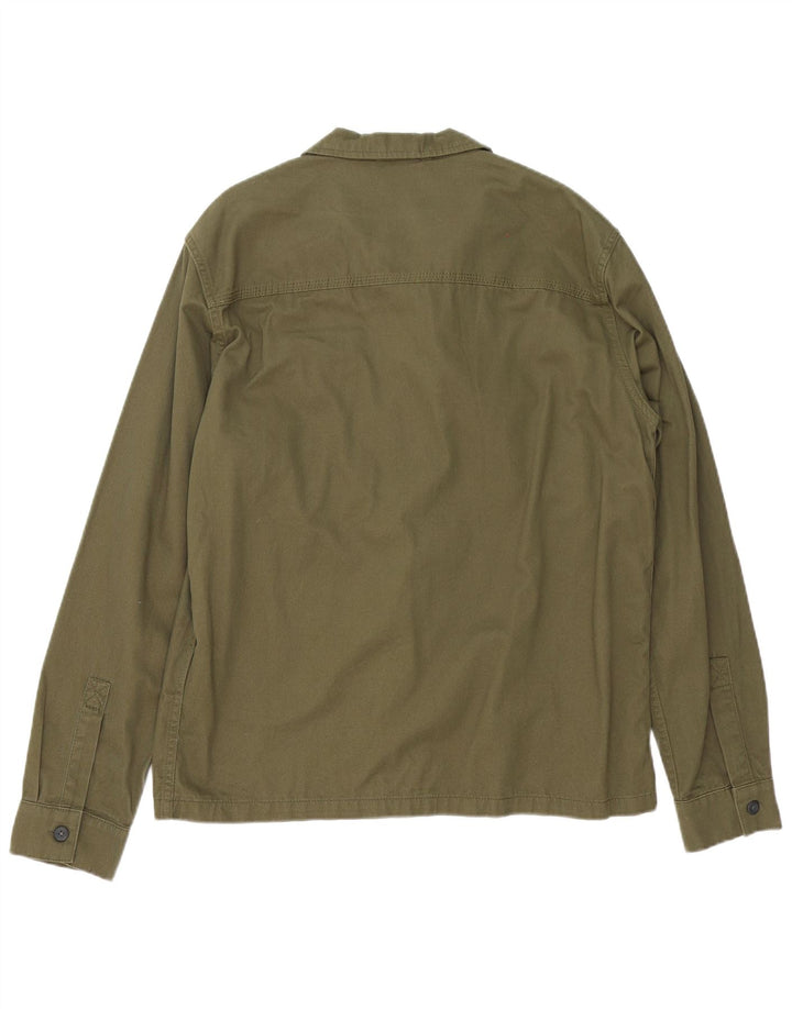 Jack & Jones Chemise Homme Large Kaki Coton