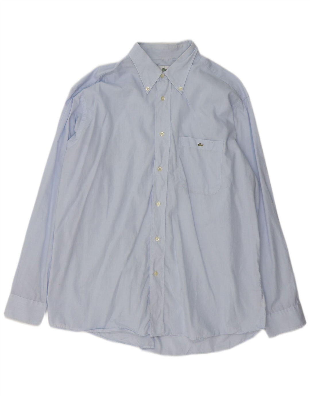 Lacoste Chemise Homme Taille 43 Grand Coton Bleu