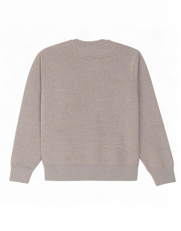 Champion Sweat-Shirt Graphique Homme Gris Moyen Moucheté Coton