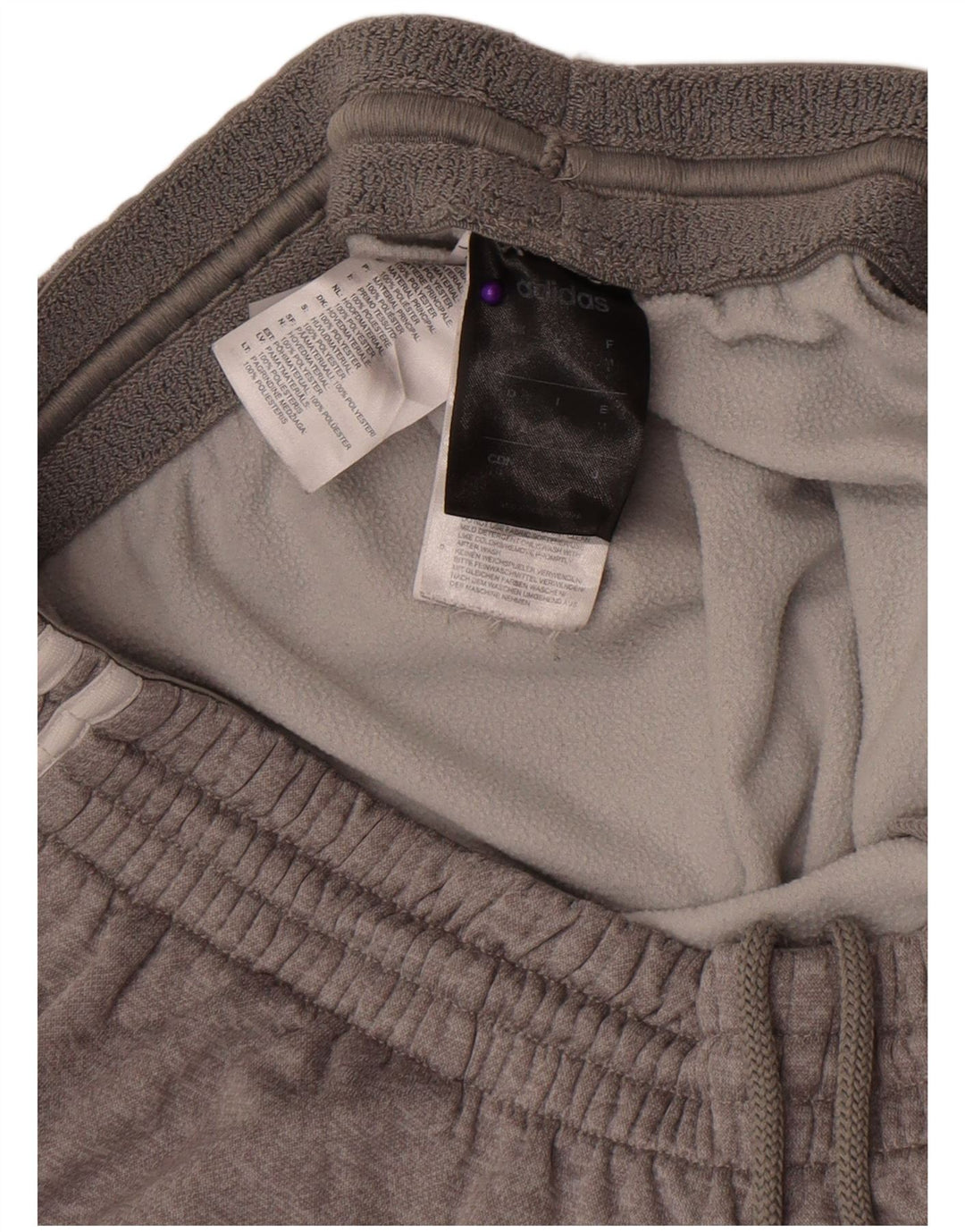 Adidas Pantalon de Survêtement Climawarm Homme Gris Moyen Polyester