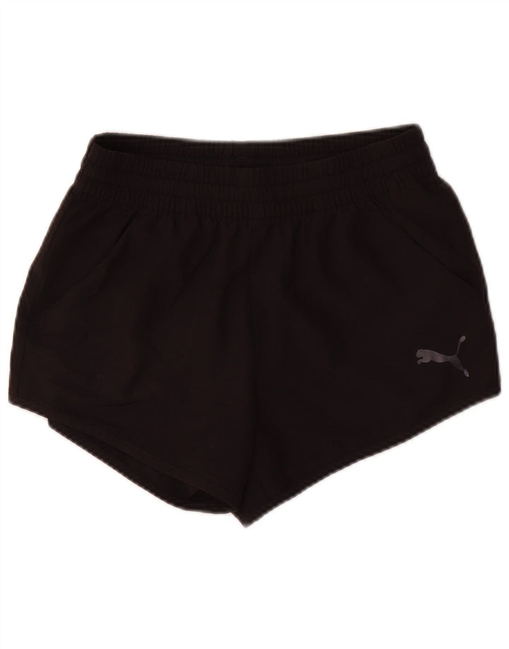 Puma Short de Sport Garçon 15-16 ans Noir Polyester