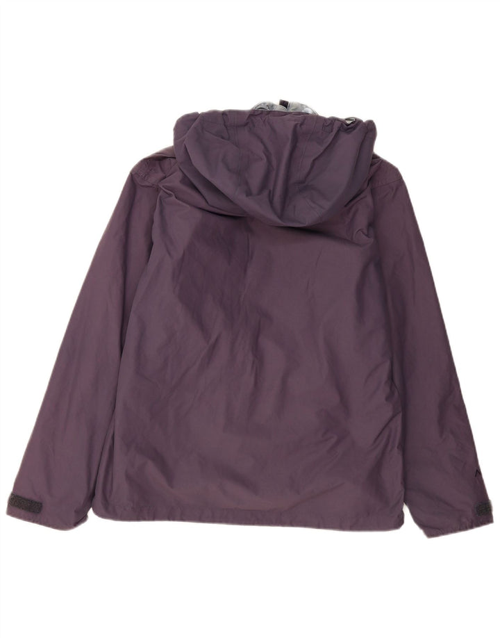 BERGHAUS Veste coupe-vent à capuche pour femme UK 12 Nylon violet moyen