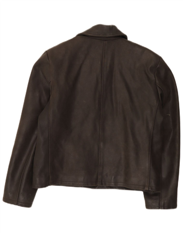 Veste Légendaire 1957 Veste en Cuir Femme UK 16 Grand Marron