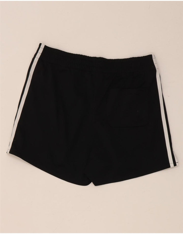 Adidas Short de sport pour femme UK 10 Petit Noir Polyester