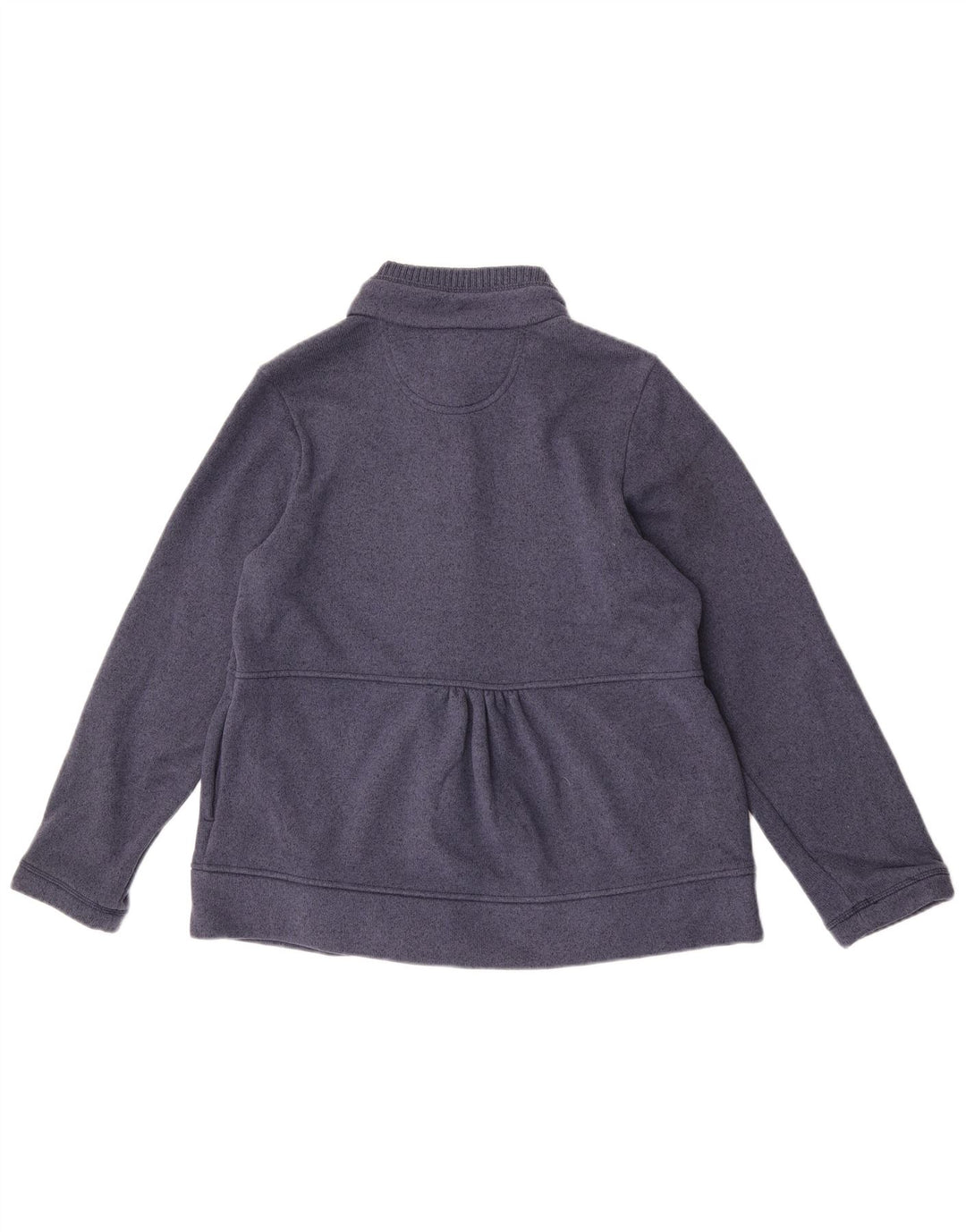 Marks & Spencer Pull Cardigan Femme UK 12 Medium Bleu Marine Polyester