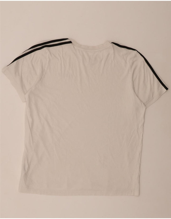 Adidas T-Shirt Homme Top XL Coton Blanc