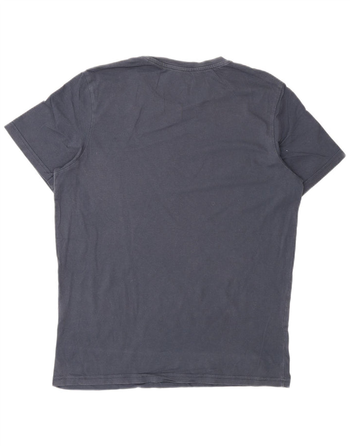 Jack & Jones T-Shirt Homme Bleu Marine Moyen Coton