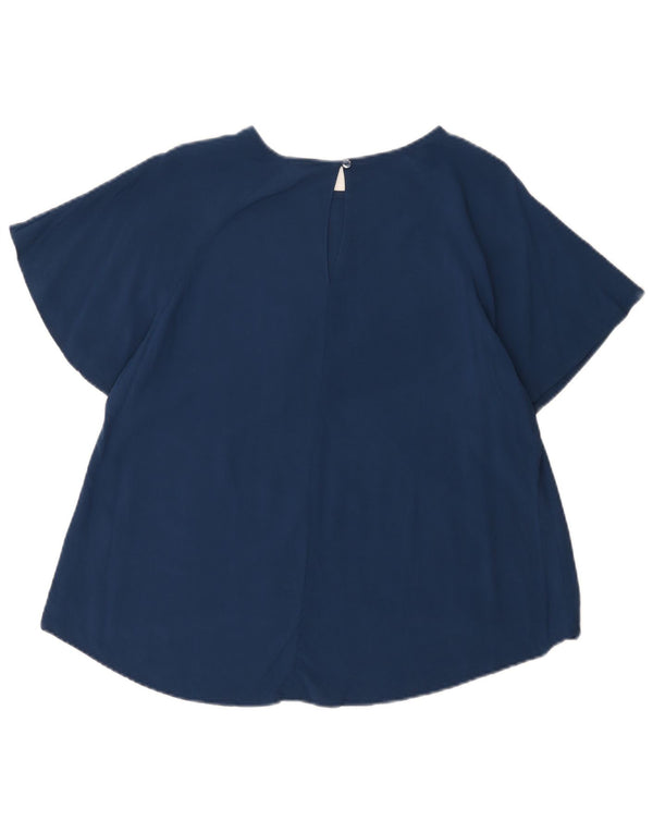 Sun68 Chemisier pour femme UK 44 Bleu marine moyen Viscose