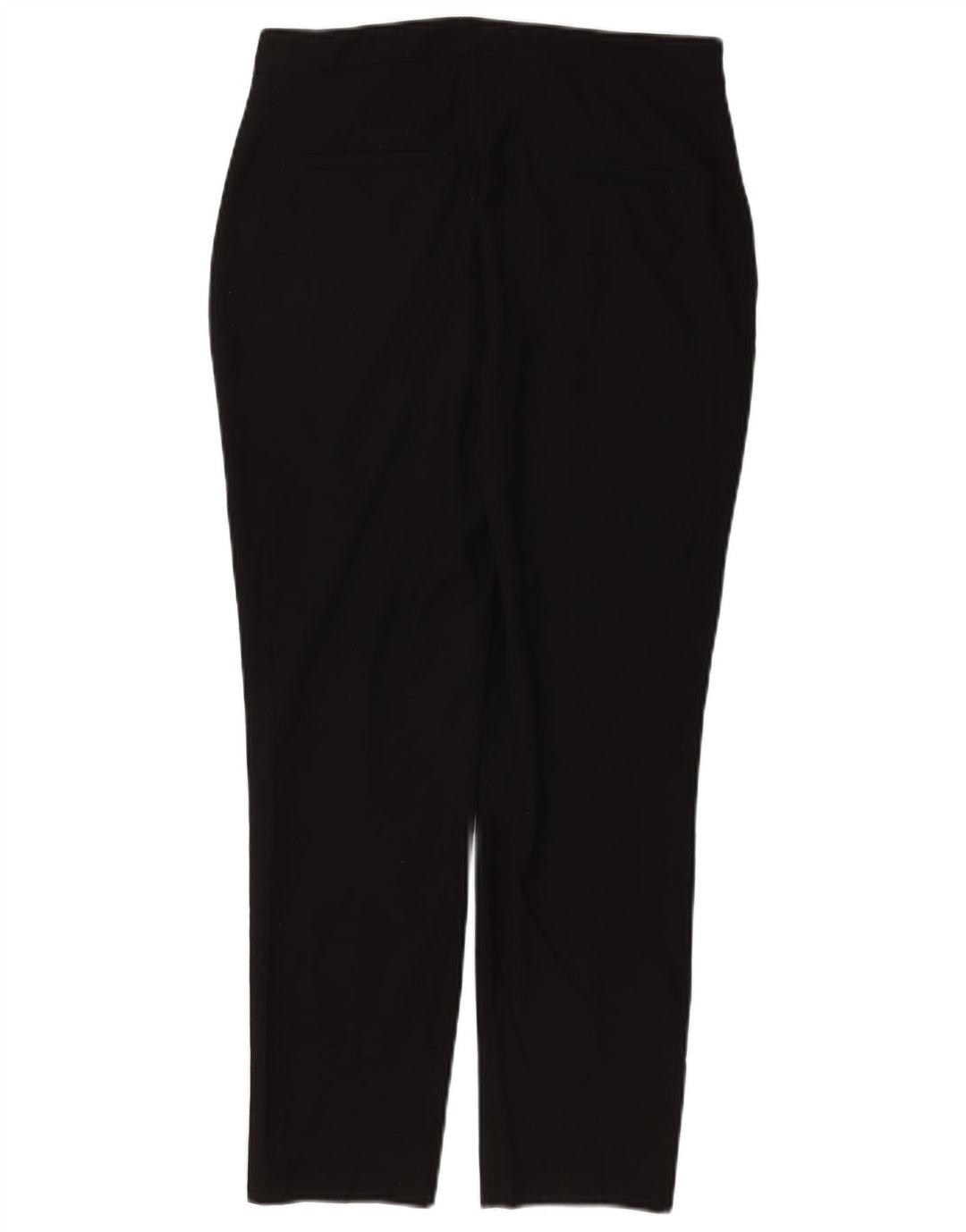 Zara Pantalon court slim pour femme EU 38 Small W28 L26 Noir Polyester