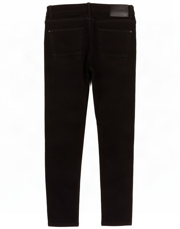 Zara Jean slim court pour homme EU 40 Medium W31 L25 Noir Coton