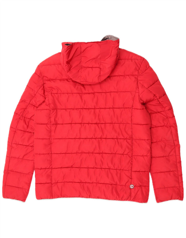 Colmar Veste matelassée à capuche garçon 15-16 ans 2XL Rouge Polyester