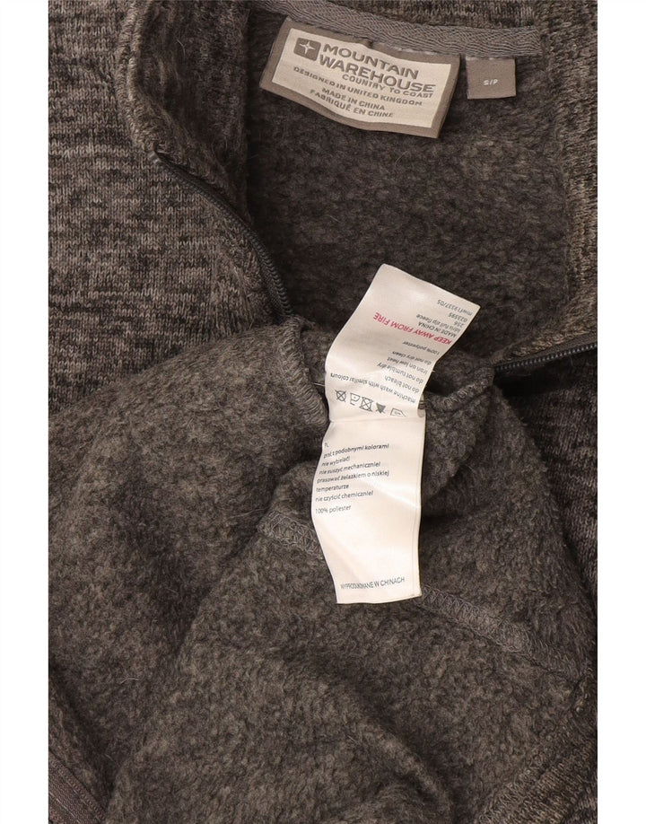 Mountain Warehouse Veste de survêtement pour homme en polyester moucheté Petit gris