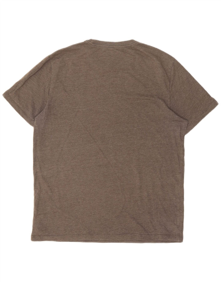 Gap T-Shirt Graphique Homme Grand Gris Coton