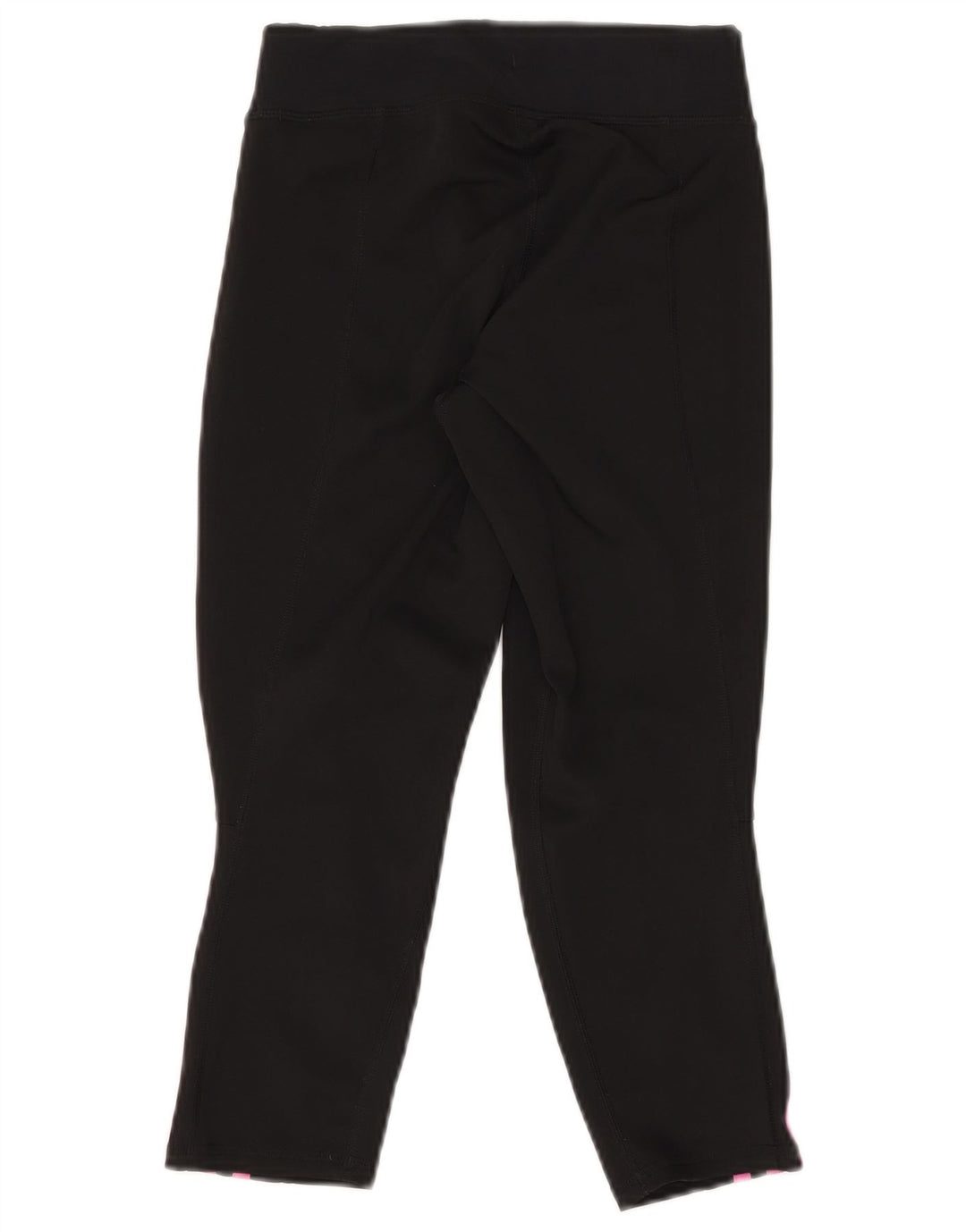 ADIDAS Legging Capri Femme UK 4/6 XS Noir Polyester