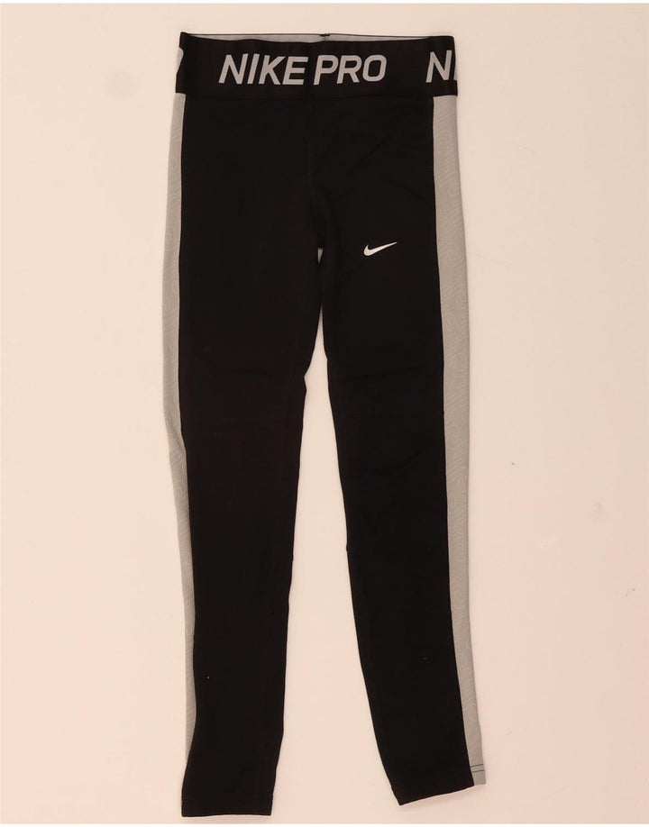 Nike Legging graphique garçon 8-9 ans Noir Colorblock Polyester
