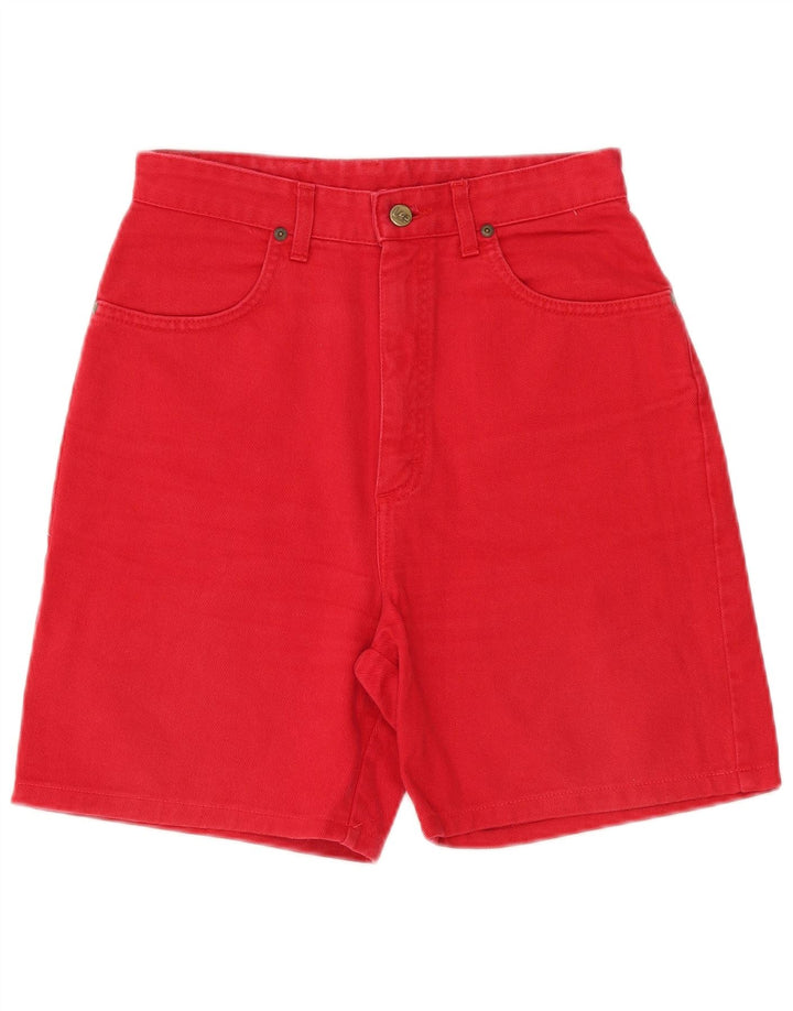LEE Short en Jean Carmel Homme W30 Rouge Moyen Coton