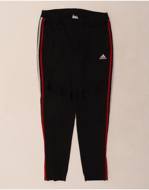Adidas Pantalon de survêtement pour femme UK 16/18 Large Noir Polyester