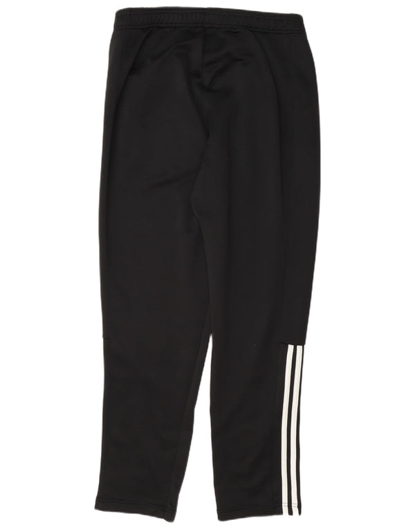 Adidas Mens Tracksuit Trousers Medium Black Polyester