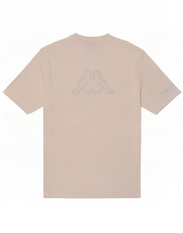 Kappa T-Shirt Graphique Homme Top 2XL Blanc Coton