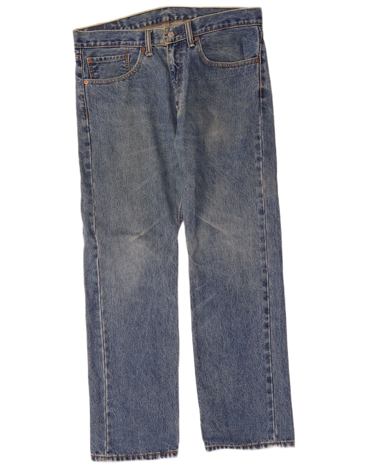 Levi's Jean Droit 505 Homme Bleu W34 L30 Coton