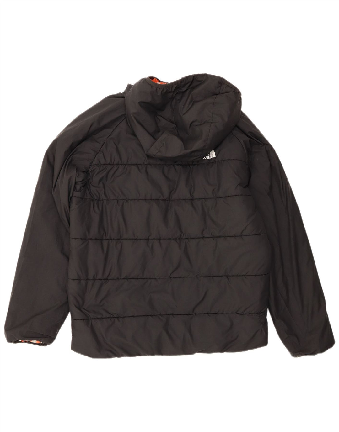 The North Face Veste matelassée réversible à capuche pour garçon 14-15 ans XL Noir
