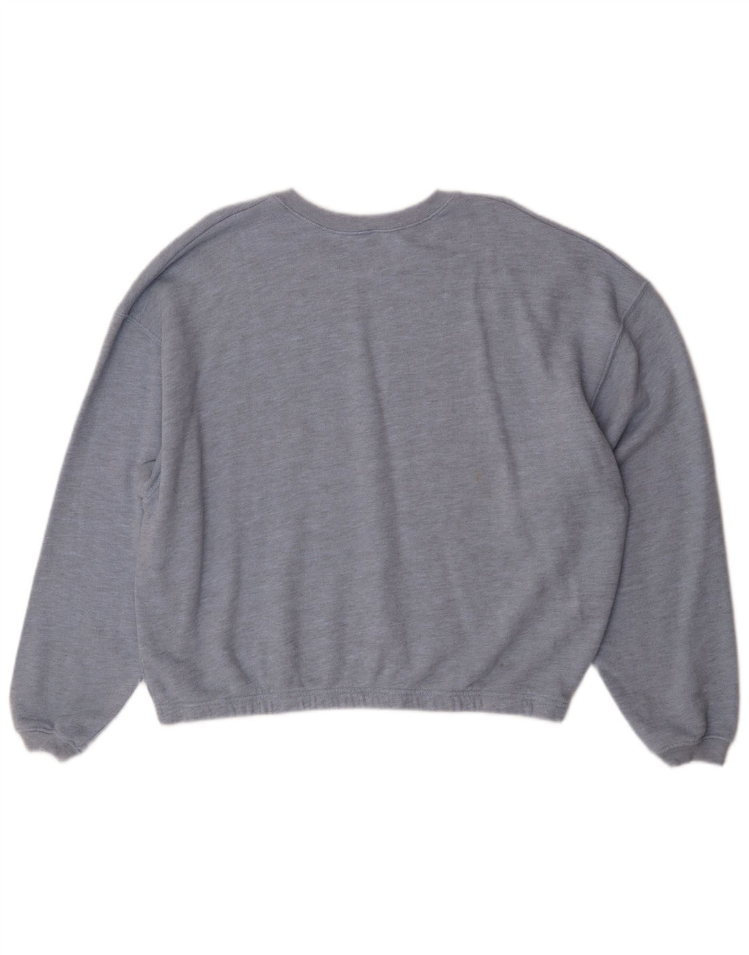 American Vintage Sweat-shirt pour femme UK 16 Grand Bleu Classique