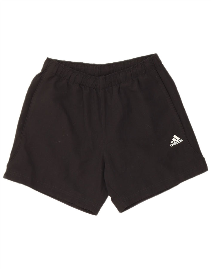 Adidas Short de sport pour homme en polyester noir moyen