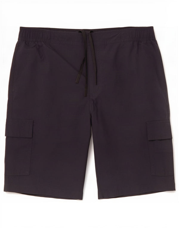 Marks & Spencer Short Cargo Homme Large W34 Noir Polyamide