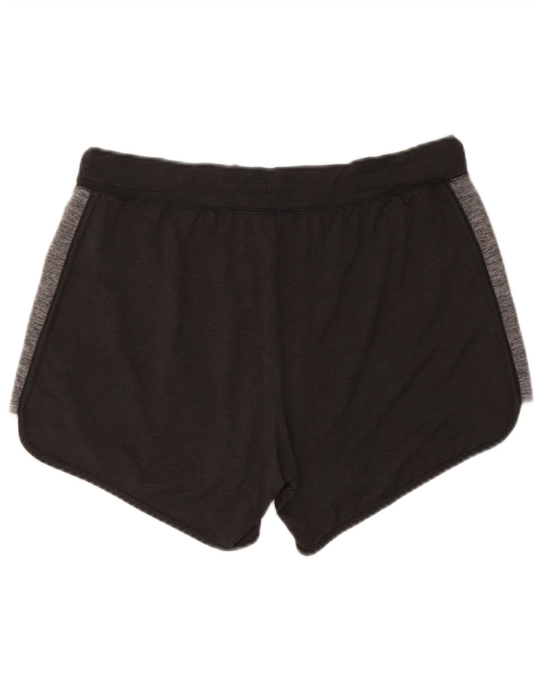 Reebok Short de sport pour femme UK 12 Gris moyen Polyester colour block