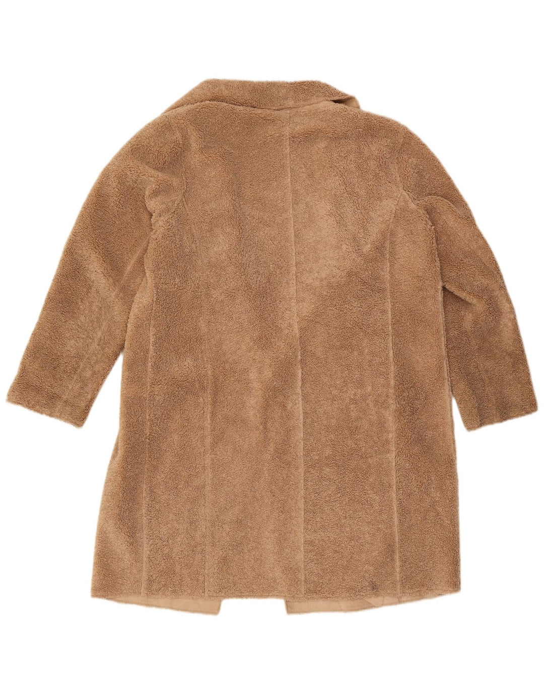Marks & Spencer Manteau Teddy Bear pour femme UK 14 Large Marron Polyester