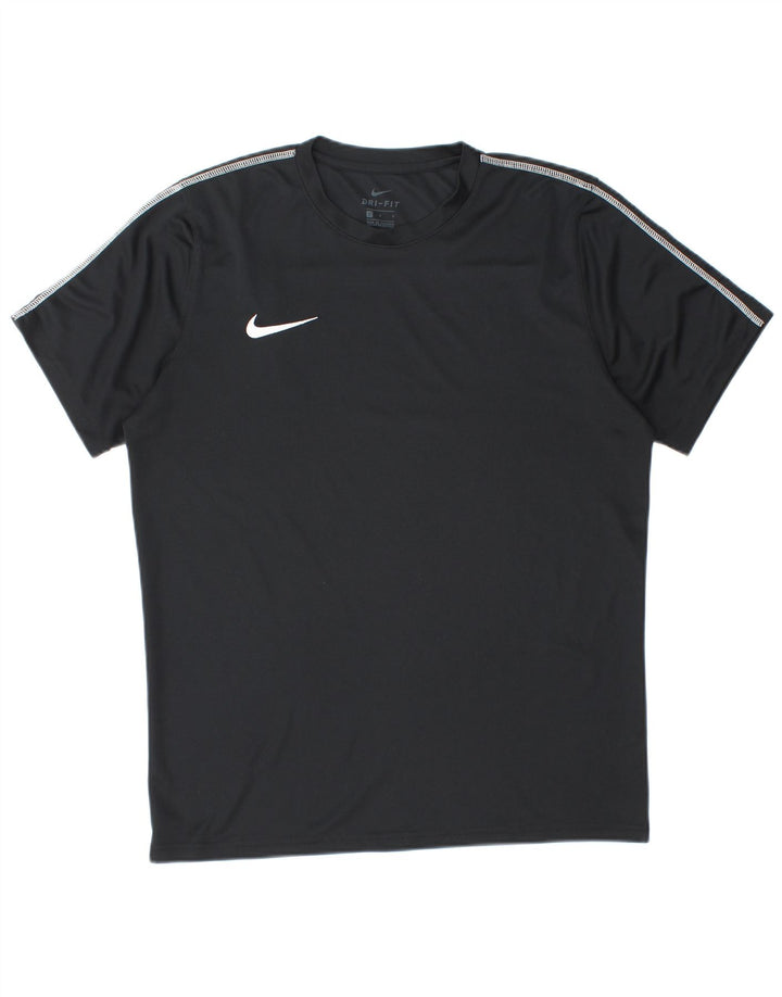 Nike T-shirt Dri Fit pour homme Noir Taille L
