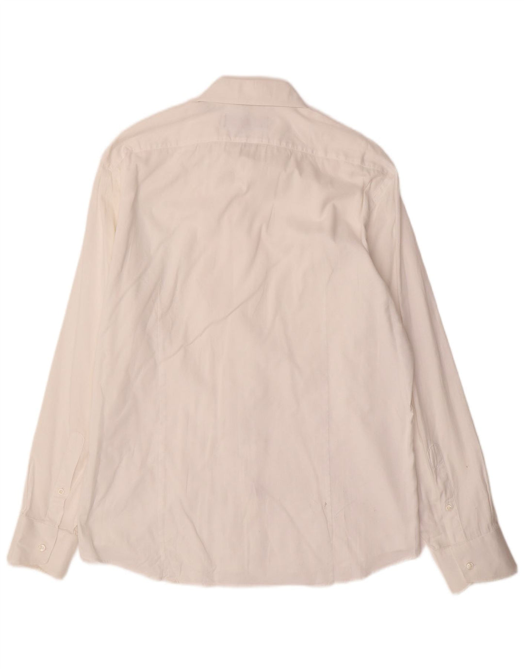 Trussardi Chemise Homme Taille 17 XL Blanc Coton