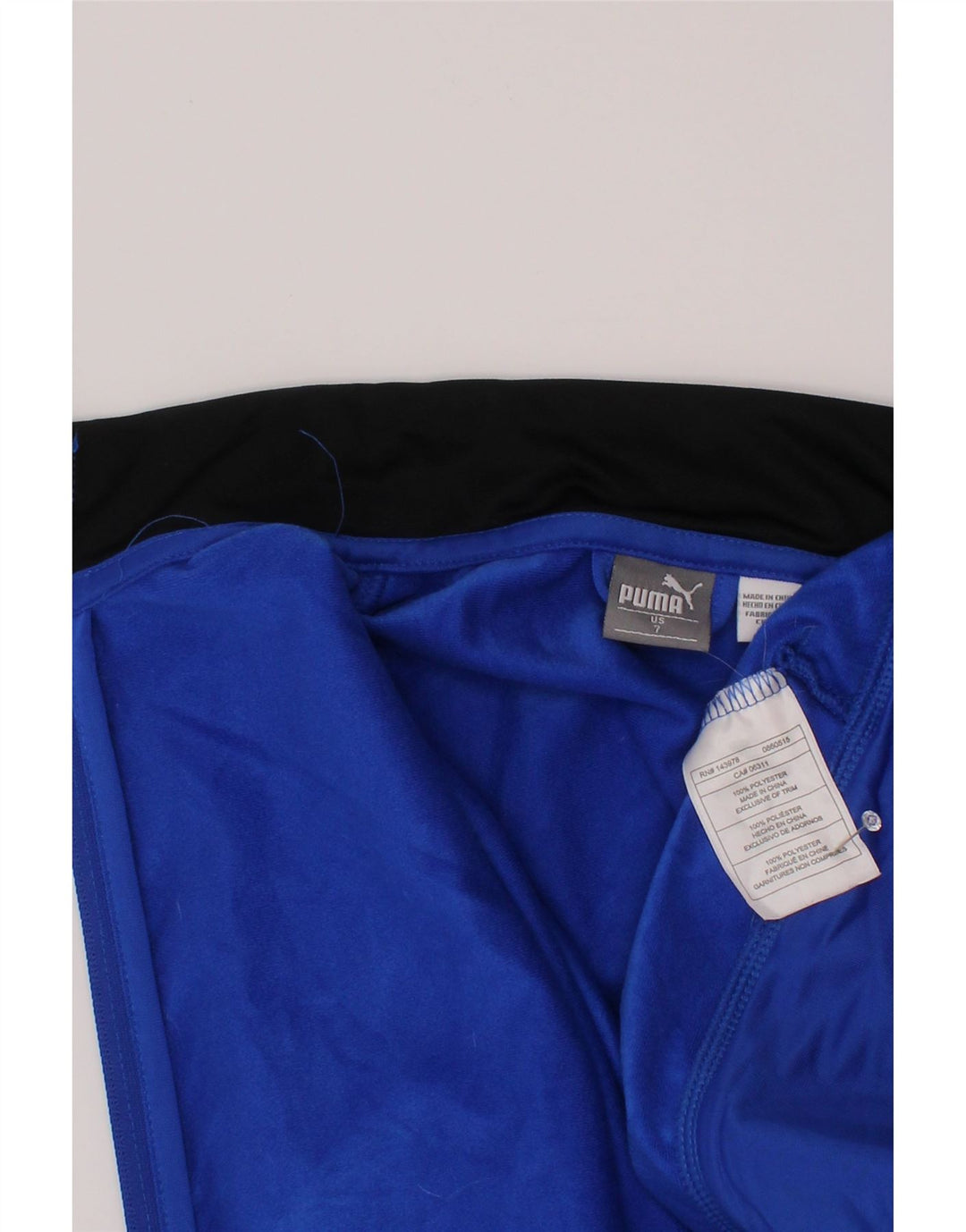 Puma Veste de survêtement graphique garçon 6-7 ans Bleu Polyester