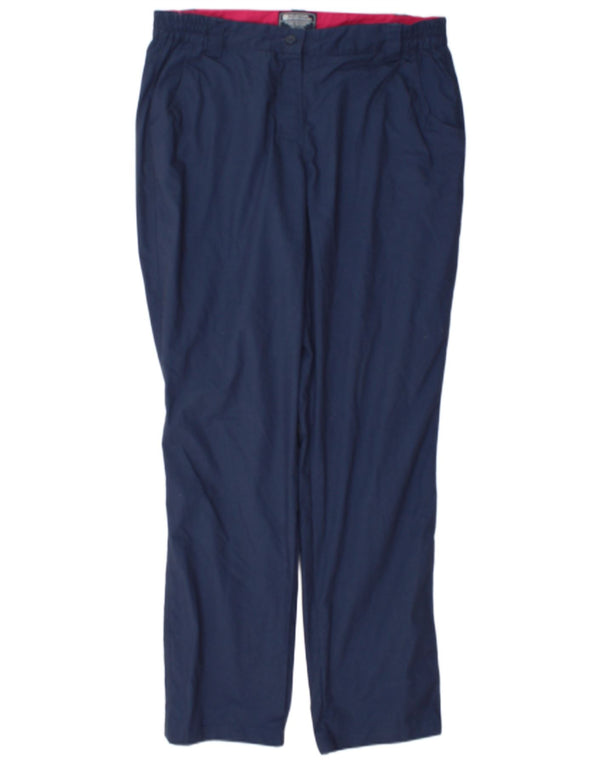 Mountain Warehouse Pantalon Chino Femme UK 12 Medium W32 L31 Bleu Marine