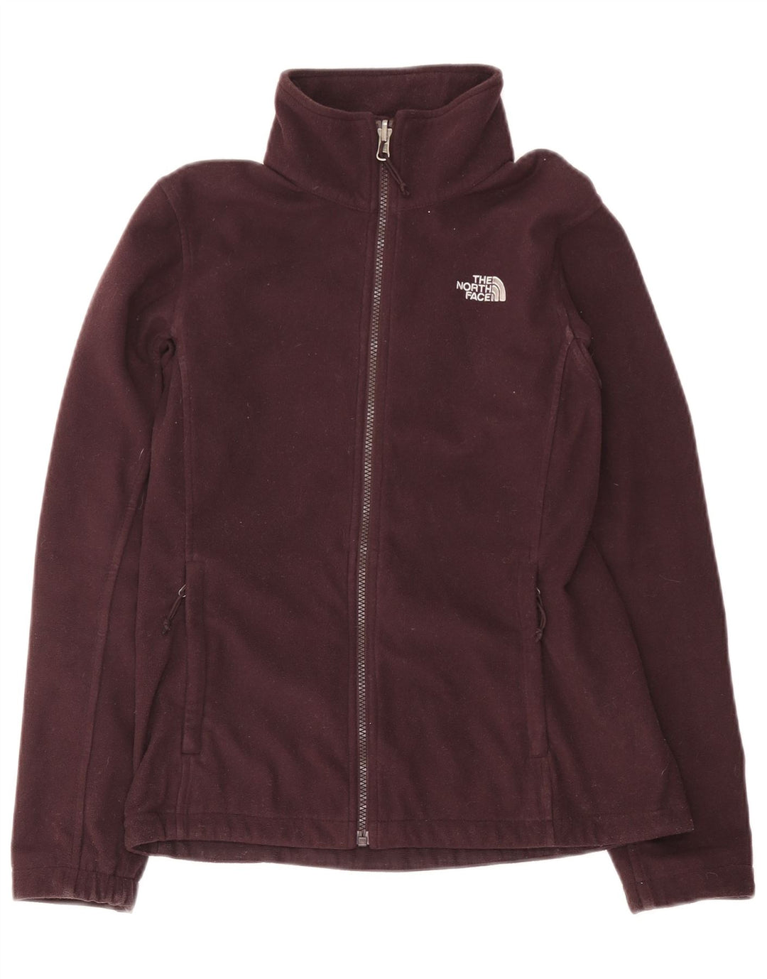 THE NORTH FACE Veste polaire doublure pour femme UK 10 petit polyester bordeaux