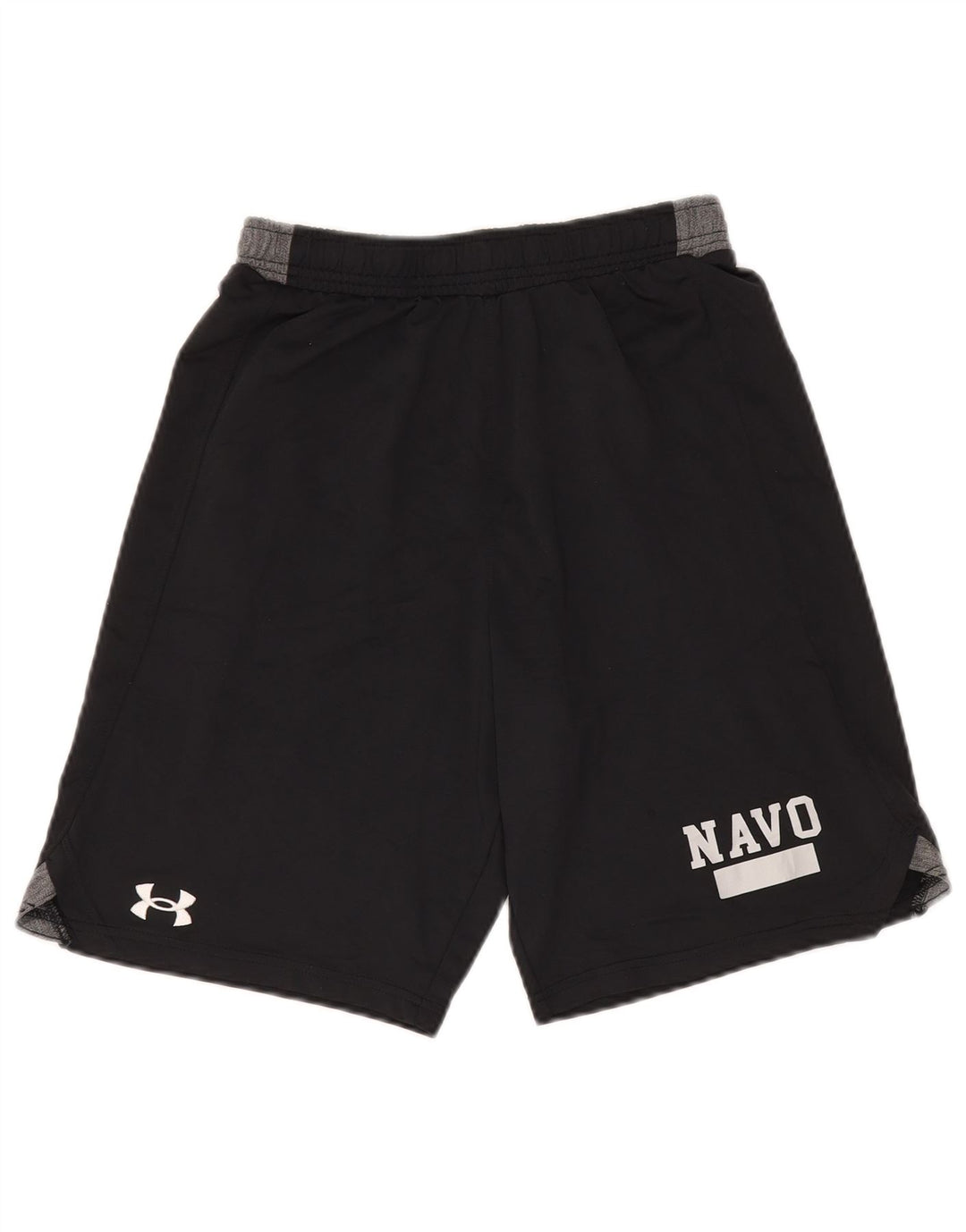 Under Armour Short de Sport Graphique Homme Petit Noir Polyester Colorblock