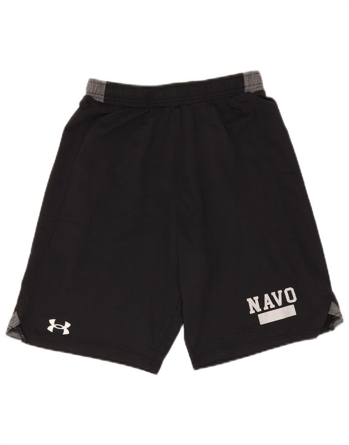 Under Armour Short de Sport Graphique Homme Petit Noir Polyester Colorblock