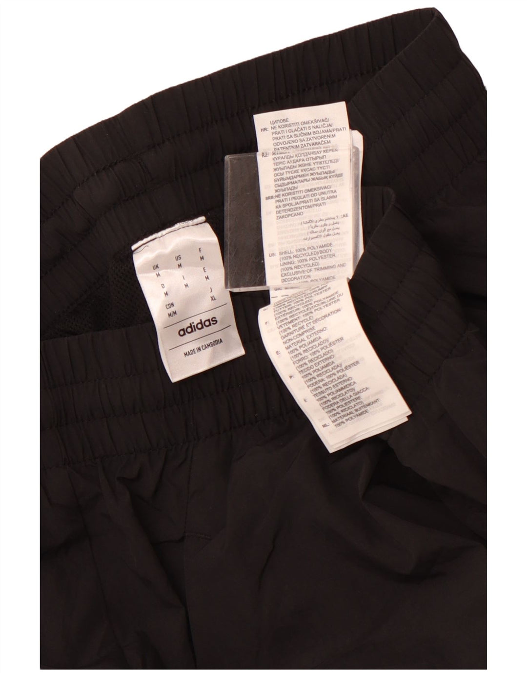 ADIDAS Pantalon de survêtement cargo pour femme UK 14 Noir moyen