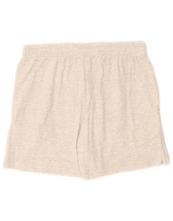 Champion Short de sport pour femme UK 14 Large Gris Moucheté